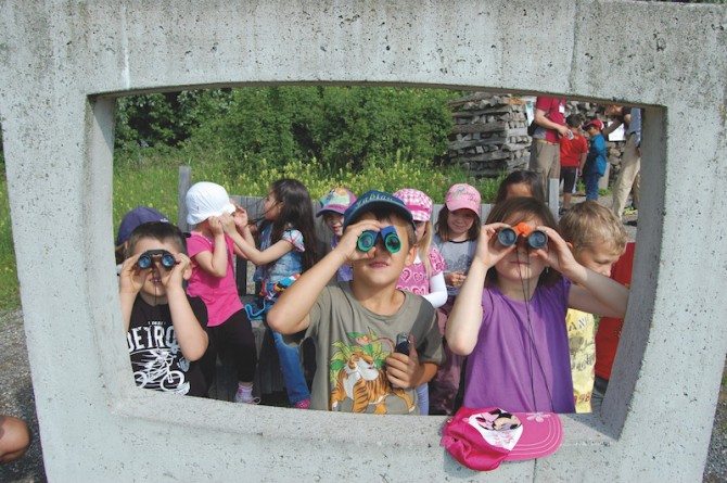 Familienausflug in die Naturstation Silberweide